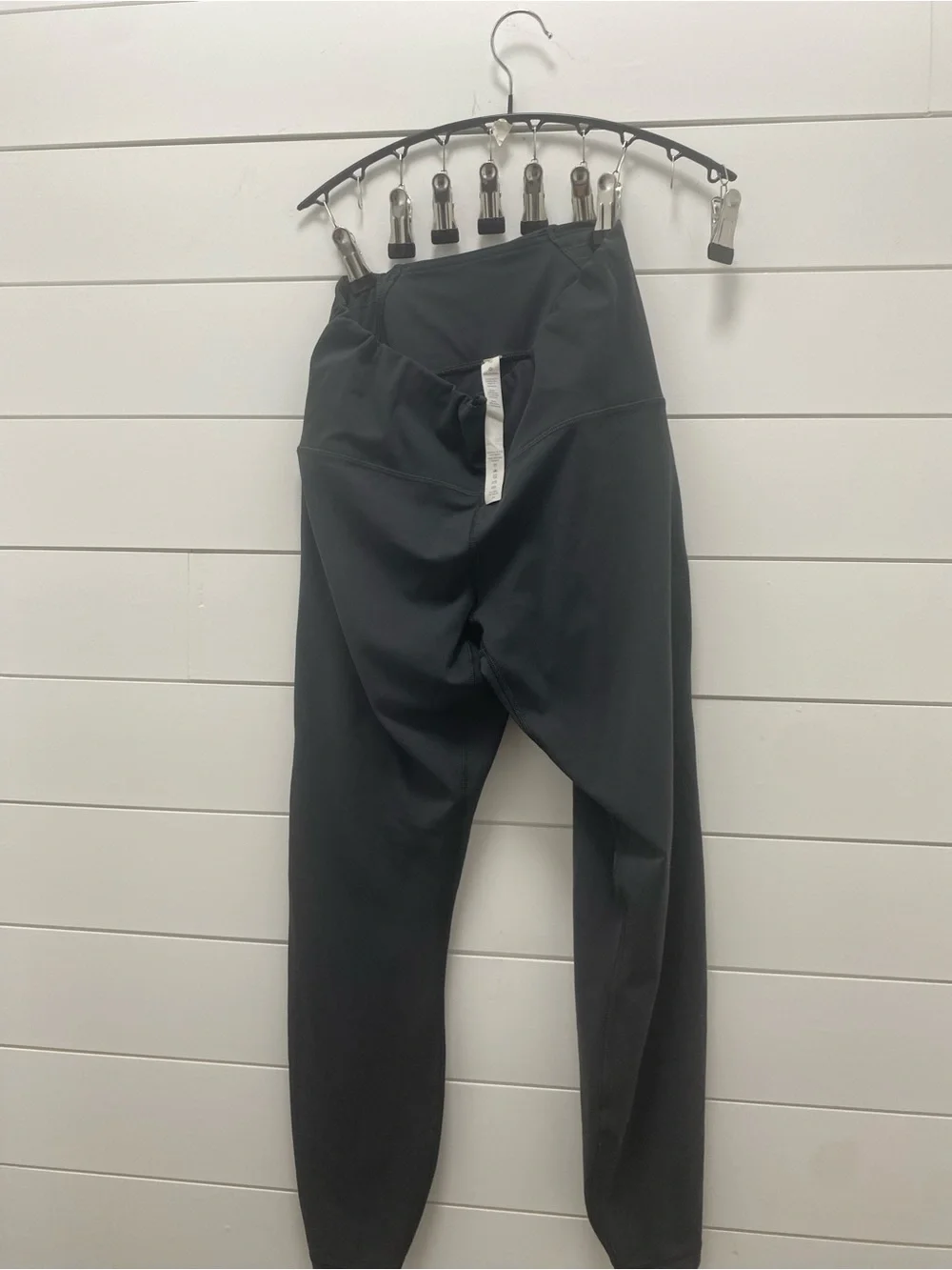 lululemon athletica Black High-Waist Leggings with Sheer on sides